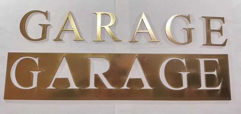 Lettrages exterieurs et pochoir