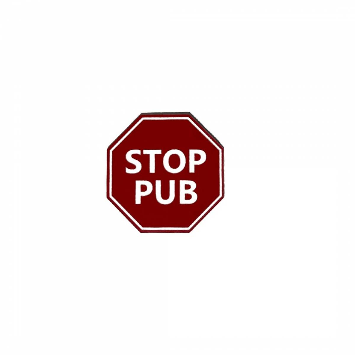 Signalétique STOP PUB